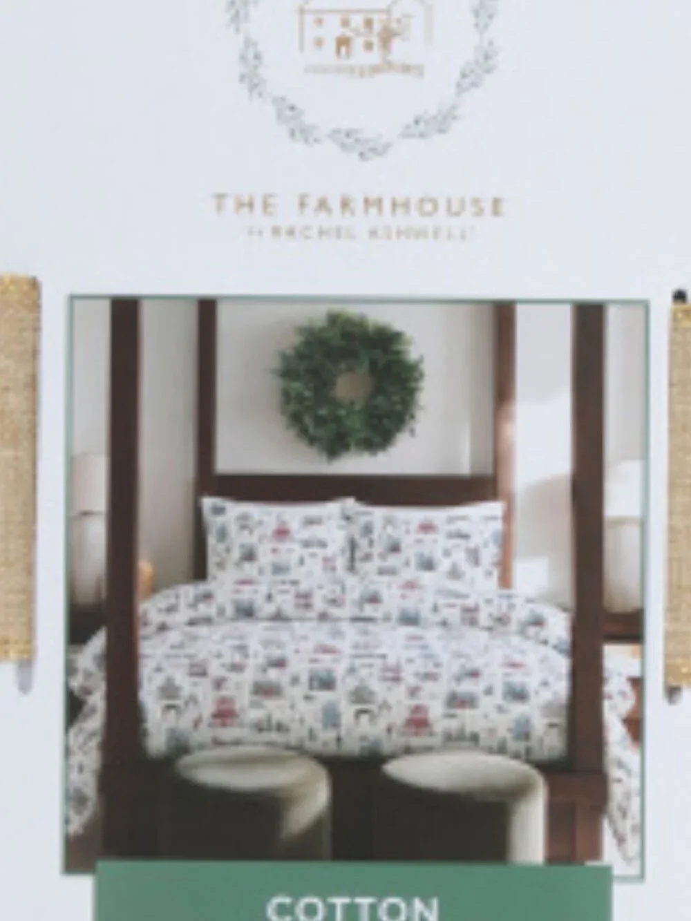 The Farm House Christmas Town Quilt Set
